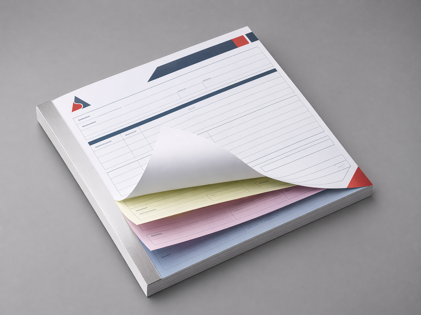 Deposit slips long binded pad sample